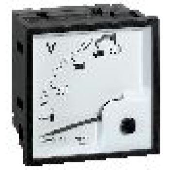  VOLTMETRE 500V FUT CARRE 