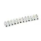  BARRETTE NYLBLOC 2,5MM2 BLANC 