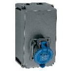  S.TAB 63A 2P+T 230V PLAST 44 