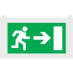  PLAQUE ARCOR SORT.FLECHE HOR. 